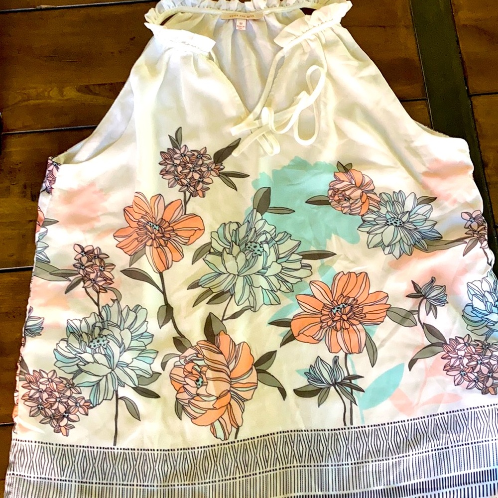 Flowery blouse